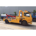 4x2 New condition flat bed wrecker towing truck
